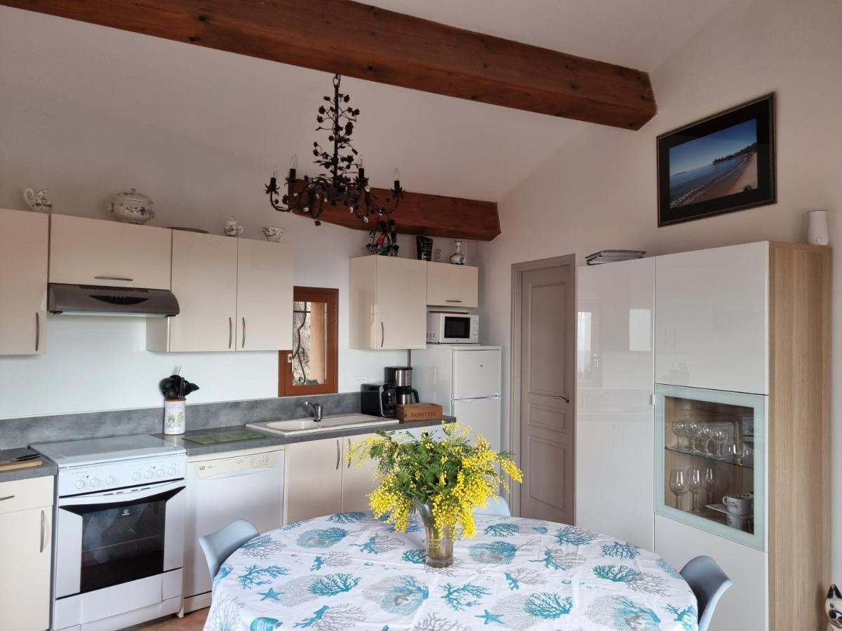 Ferienwohnung Coustelline Le Lavandou Exterior foto