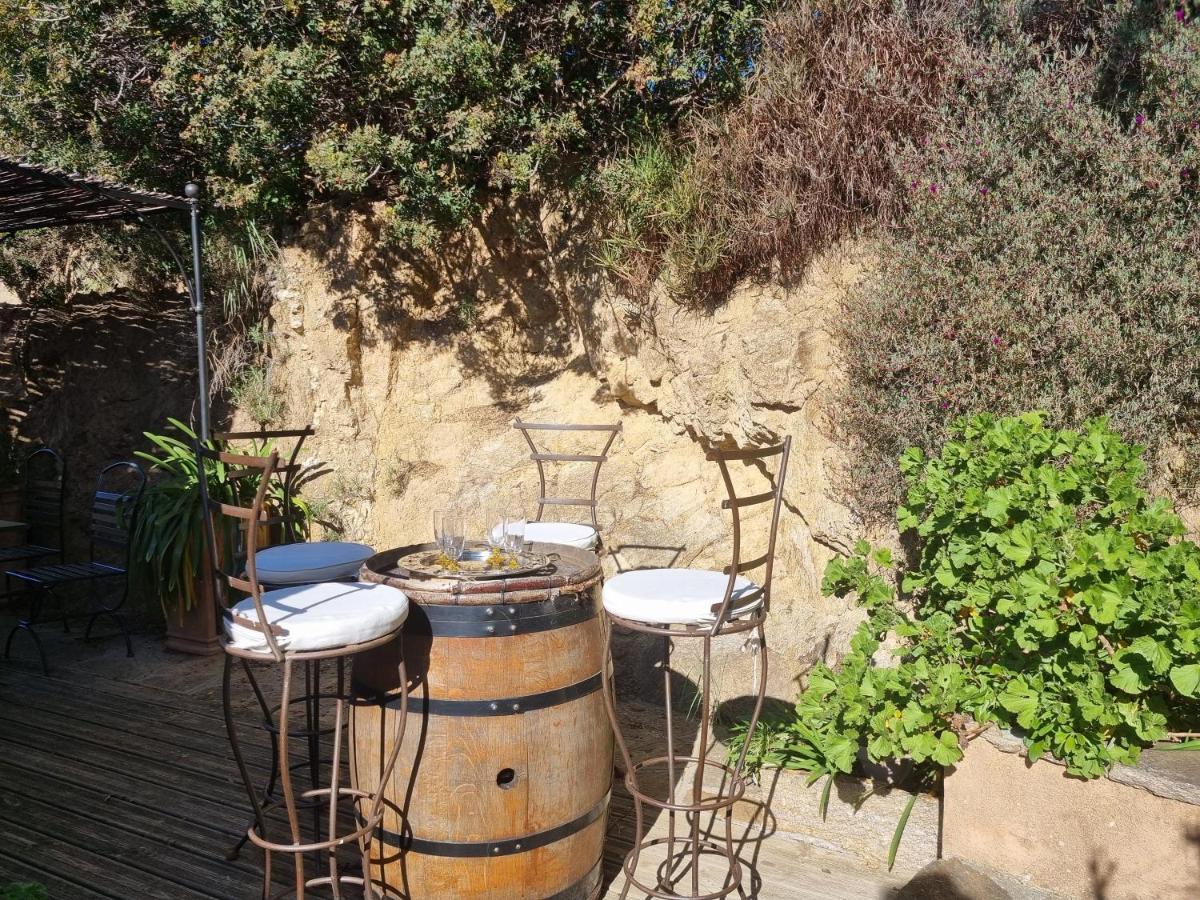 Ferienwohnung Coustelline Le Lavandou Exterior foto