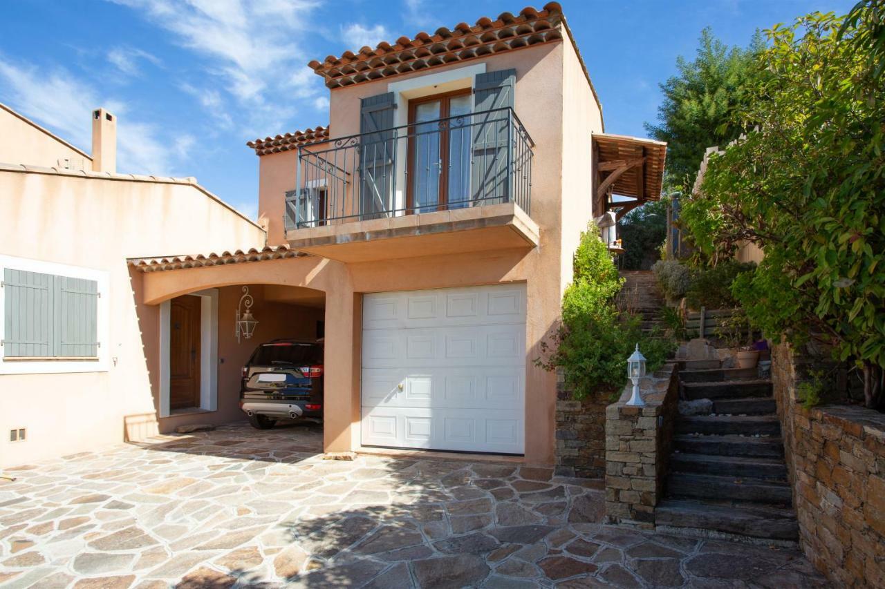 Ferienwohnung Coustelline Le Lavandou Exterior foto